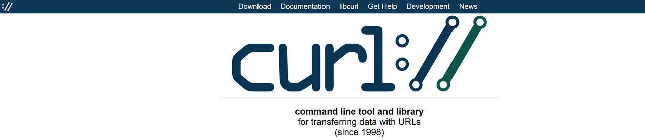 curl project homepage: command line tool and library for transferring data with URLs since 1998