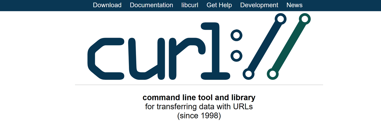 curl project homepage: command line tool and library for transferring data with URLs since 1998